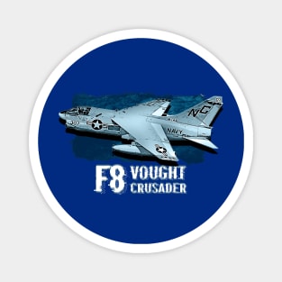 Vought F8 Crusader fighterjet Magnet